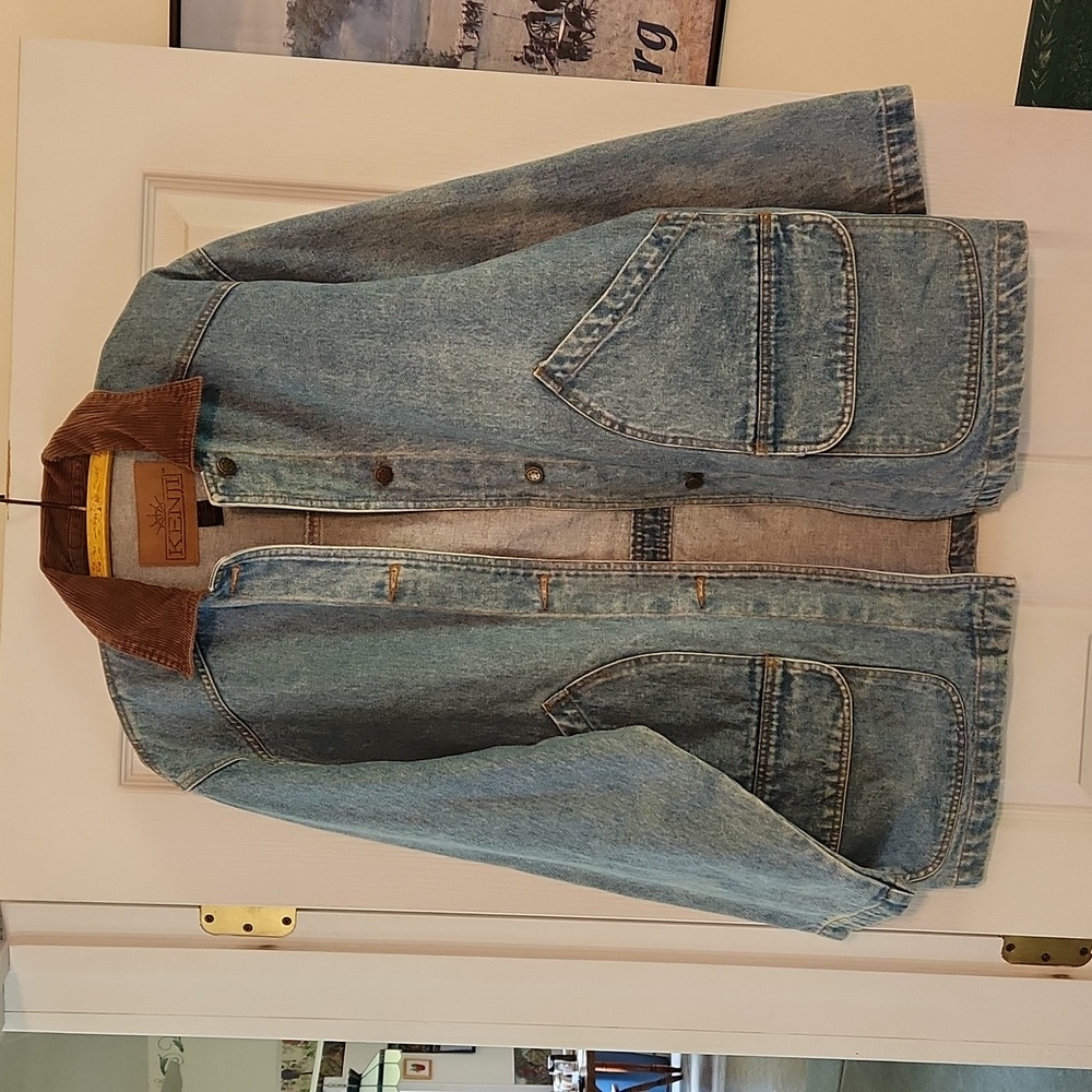 Vintage Denim Jacket, Kenji Brand, Size Medium